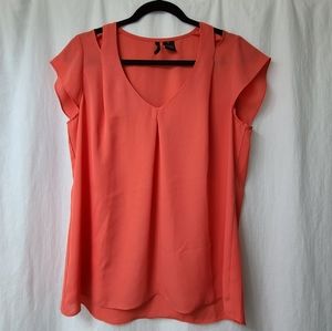 New Directions Coral Blouse